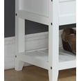 thumbnail image 5 of Roundhill Furniture Rouen Storage Bench, White, 5 of 6