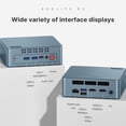 thumbnail image 4 of BOSGAME E2 Mini Destop PC, AMD Ryzen 5 3550H (4C/8T, 3.7GHz), 16GB DDR4, 512GB NVMe SSD, Triple 4K Display, Wi-Fi 5, 1000M LAN, 4 of 9