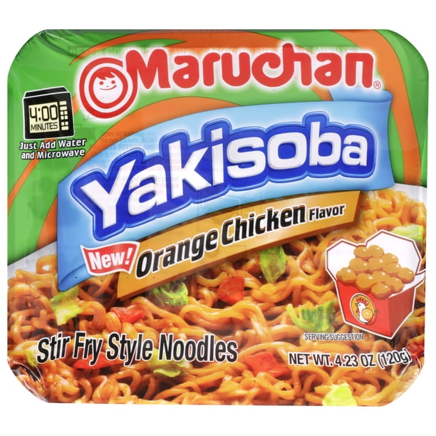 Yakisoba Orange Chicken | Soup products for grocery retail