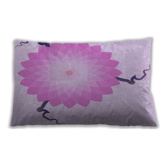 Ahgly Company Outdoor Rectangular Contemporary Lumbar Throw Pillow, 13 inch by 19 inch