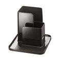 thumbnail image 1 of No es fácil rayar el organizador de escritorio duradero moderno del almacenamiento para la caja de almacenamiento de los estudiantes negro, 1 of 5
