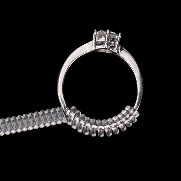 Ring Tightener, 4pcs Ring Size Reducer Jewelry Resizing Tool For Other Jewelry Work