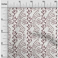 thumbnail image 2 of oneOone Cotton Poplin Maroon Fabric Block Craft Projects Decor Fabric Printed By The Yard 56 Inch Wide-87, 2 of 5