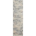 thumbnail image 2 of Nourison Rustic Textures Abstract Beige/Grey 2'2" x 7'6" Area Rug, (2x8), 2 of 7