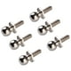 thumbnail image 1 of 6 Piezas de Tornillos Esférica Plateados Repuestos para 1:10 HSP RC Modelo Coche Camión Accesorios Hugo Tornillo de cabeza esférica RC, 1 of 5