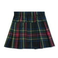 thumbnail image 7 of VBTAPA Plaid Skirt Girls School Uniform Pleated Mini Skirts Skater Tennis Skirt Army Green 11-12 Years, 7 of 7