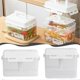 thumbnail image 3 of Pickle Vegetable Jar Transparent Storage Jar Pickle Sealed Jar with Sealing Lid, 3 of 5