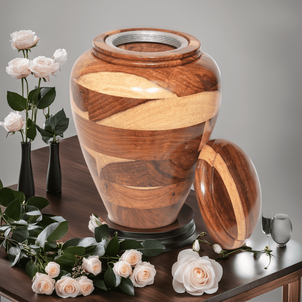 Wooden Urns for Human Ashes Adult Cremation Urns for Adult Ashes Funeral Urns Wooden Urn Box Wooden Pet Urn Wooden Memorial Urn for Ashes
