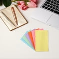 thumbnail image 2 of QUMIIRITY 300pcs Orange Lined Note Cards For Organized Study Material Management, 2 of 4