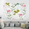 thumbnail image 1 of FHENF Wall Tapestry Botanical Art Print Tapestry Flowers Botanical Classic Design Art for Wall, 1 of 7