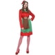 thumbnail image 2 of L Disfraz de Navidad Traje para padres e hijos Elfo de Navidad Cosplay Disfraz de Navidad verde, 2 of 4