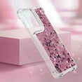 thumbnail image 6 of Case for Motorola Moto G Stylus 5G 2024 Case Glitter Cute Luxury Love Liquid Quicksand Clear Soft TPU Girls Women Bumper Shockproof Protective Cover for Moto G Stylus 5G 2024 Rose Gold YB, 6 of 14