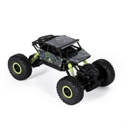 RC Wall Climbing Car 4WD 2.4GHz Rock Crawlers Rally climbing Car 4x4 Double Motors Bigfoot, Green