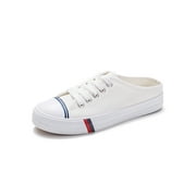 white canvas sneakers walmart