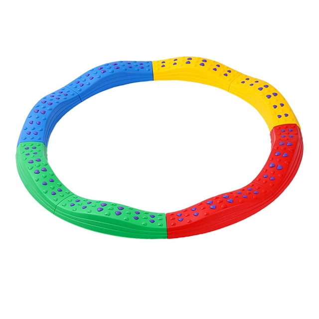 Stepping Stones for Kids Balance Beams Multi Ways to Play Development Toy Indoor 8 Curved