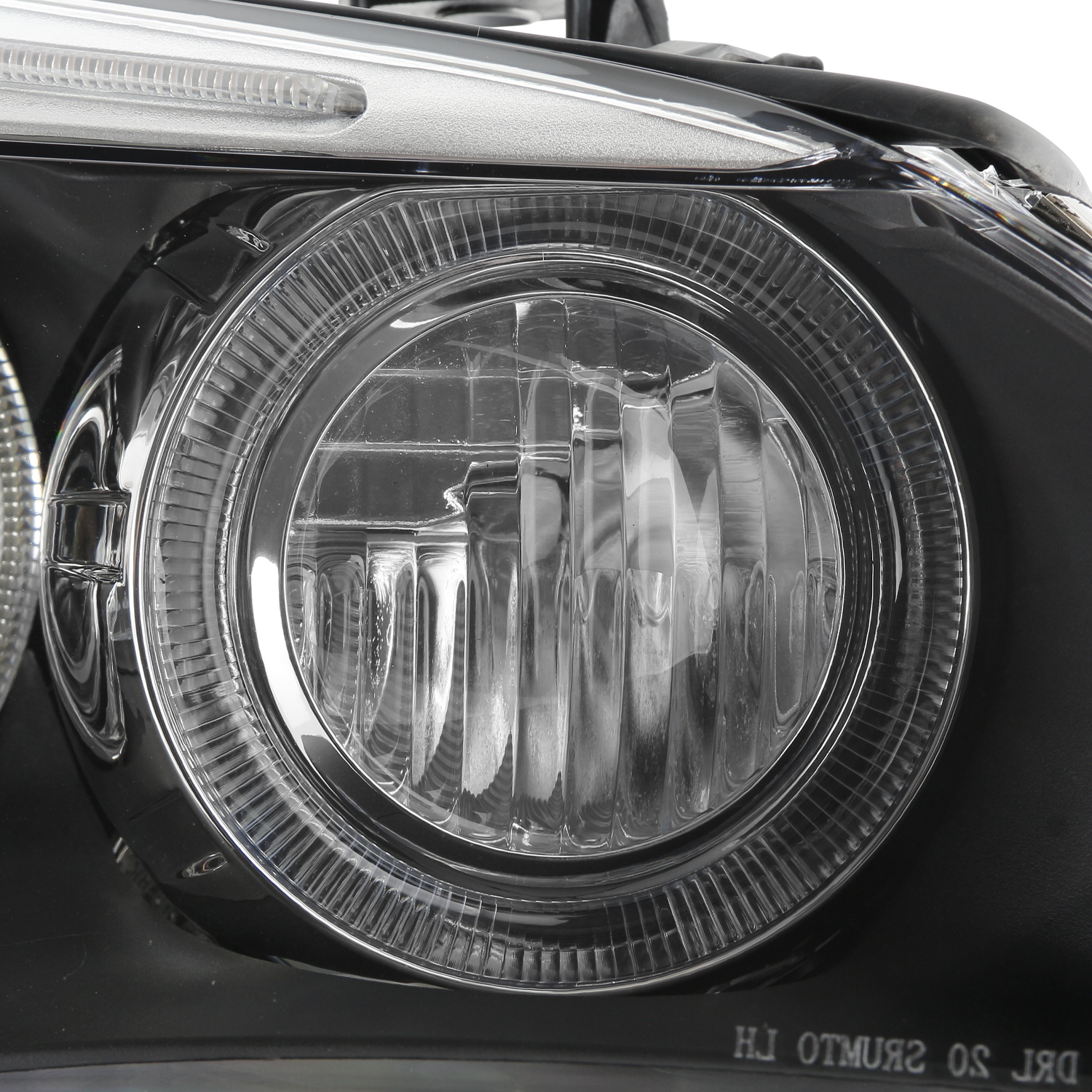 AKKON - Fit 2008-2010 BMW E60 E61 5-Series HID Models OE LED Rim Projector Headlights w/AFS - Right Passenger Side