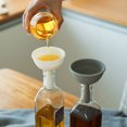 thumbnail image 3 of ruzhgo Multifunctional Food Grade Silicone Funnel Flexible Kitchen Funnel for Liquid Transfer, 3 of 7