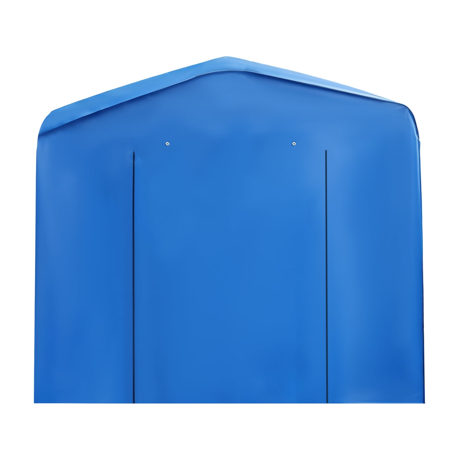 Blue Steel Frame PE Cloth 12x12x8 Foot Carport Rainproof and Dustproof Garage Multifunctional Storage Tent