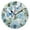 Butterfly, variant on Wall Clock 10 Inch Silent Non-Ticking Green Marble Battery Operated Rustic Retro for Living Room Home Kitchen Bathroom