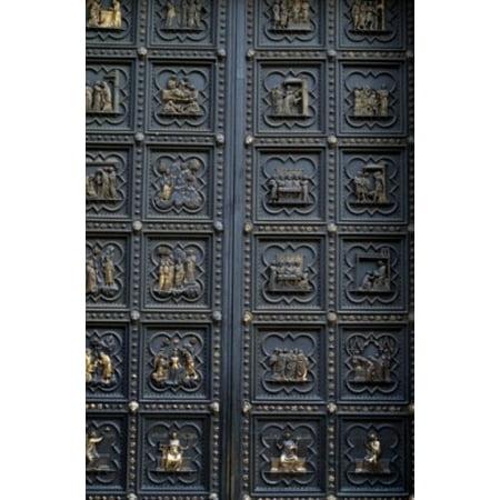 Italy Florence Life of St John the Baptist (Southern Doors of Baptistery)...