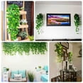 thumbnail image 5 of Efavormart 3 Pack Green Silk Pothos Artificial Hanging Plants, Fake Foliage Ivy Vine Garland Vines - 3ft, 5 of 11