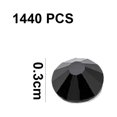 thumbnail image 2 of Flat Back Nail Crystals, Glass Crystal Rhinestones for Craft Nails Dance Costumes, 2 of 5