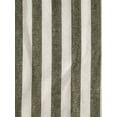 thumbnail image 6 of The Art Box Gauze Linen Curtains Green Striped Textured Curtains Panel Light Blocking Curtains for Living Room, Dining Room, Bedroom, 52 x 84 inch, 2 Panels, 6 of 8