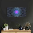 thumbnail image 6 of Luxe Metal Art 'Mandala Love' by Cameron Gray, Metal Wall Art, 24"x12", 6 of 7