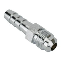 97-Style Carburetor Fuel Inlet Fitting, 1/2 In-20 to 5/16 Hose, Chrome