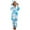 Blue, variant on Onesie Pajamas for Women Tie Dye Sherpa Romper Fuzzy Fleece Pajama One Piece Zipper Hooded Jumpsuit Sleepwear Playsuit