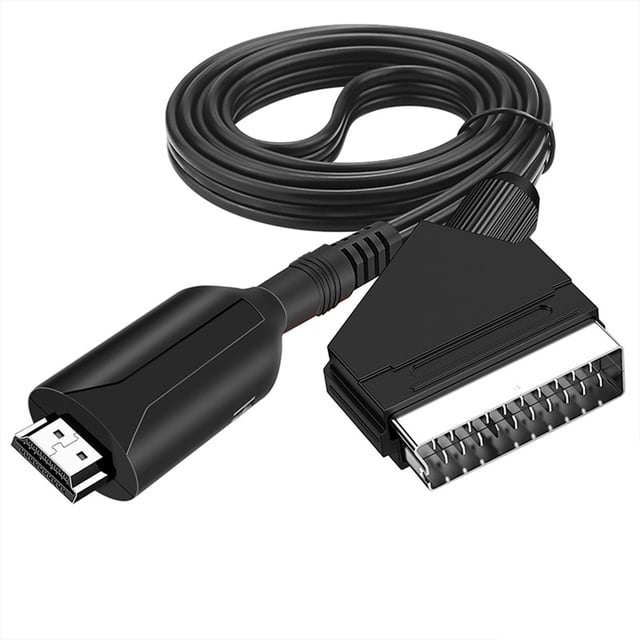 To SCART Cable 1 Meter Long Direct Connection Convenient Conversion Cable