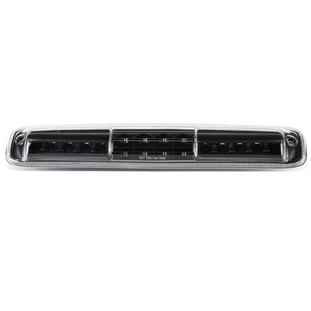 01 Chevrolet Silverado 1500 Driving - For 1999 to 2007 Chevy Silverado / GMC Sierra 1500 2500 3500 Dual Row LED 3rd Third Tail Brake Light Cargo Lamp Black Housing 00 01 02 03 04 05 06