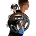 thumbnail image 3 of CAP Barbell Black Olympic Grip Plate Set, 5 lb x 2, 3 of 4
