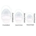 thumbnail image 3 of Transparent Easter Eggs - DIY Blank Easter Egg, Clear Easter Eggs Empty Plastic Surprise Eggs Fillable for Easter Basket Stuffers Party Decoration, 3 of 7