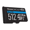 thumbnail image 2 of Team Group 512GB Elite microSDXC UHS-I U3, V30, A1, 4K UHD Micro Card with SD Ad, 2 of 4