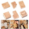 thumbnail image 2 of BUYISI 1 Set Wood Stamps Time Date Week Pattern For Handmade Diy Diary Scrapbooking Cards Embossing Craft Scrapbooking Supplies B, 2 of 5