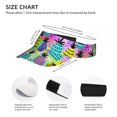 thumbnail image 4 of Disketp Graffiti Pineapples Sun Visors for Women Men Unisex Tennis Golf Visor Hat Adjustable Summer Hats Sport Outdoor Visor Hat UV Protection Cap, 4 of 8