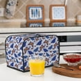 thumbnail image 6 of Honeii Butterflies1 Print 2 slice Toaster Cover, Two Slice Toaster Dust-proof Cover For Kitchen Small Appliance and Fingerprint Protection, 6 of 7
