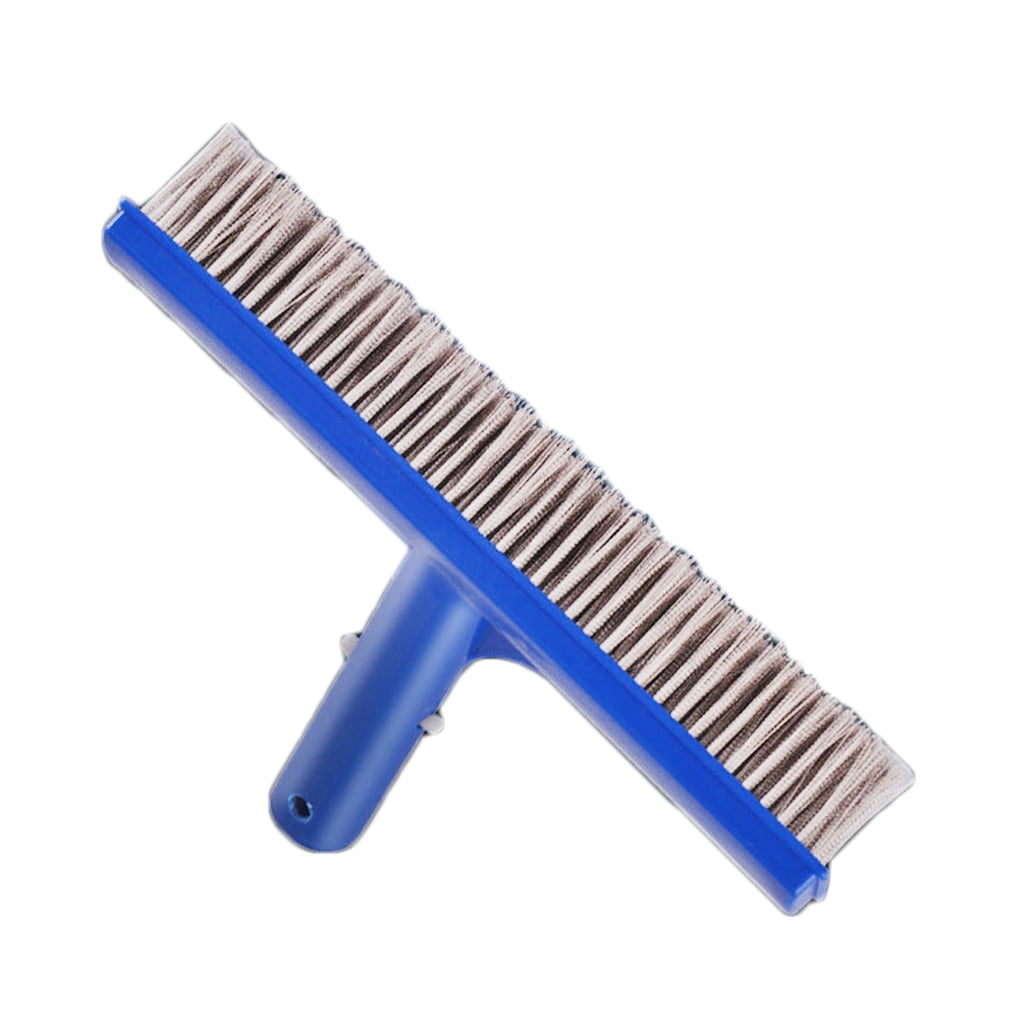 Steel Brush 10in Swimming Pool Steel Brush Bottom Walls Cleaning Supplies for Pond Spa Hot Spring