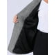 thumbnail image 5 of Blazers Agnes Orinda para Mujeres Talla Grande a Cuadros con Solapa Notch de Manga Larga Chaquetas de Blazer Casual de Negocios 3X Negro Blanco, 5 of 6