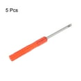 thumbnail image 3 of Mini Slotted Screwdriver, 3mm Flat Head for Electronics Repair, 5 Pack (Red), 3 of 5