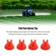 thumbnail image 4 of 110 Degree Flat Fan Spray Tip Uniform Spray Distribution Durable Material  for Plant  Agricultural Spraying, 4 of 8