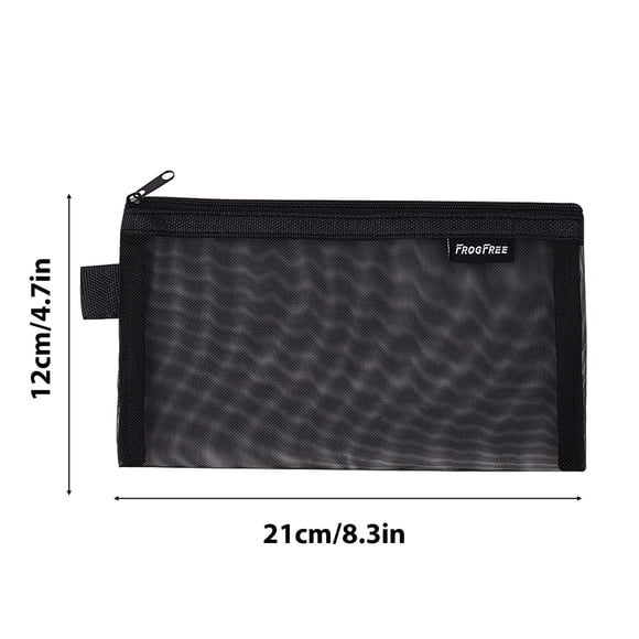 Penkiiy Dacron Pencil Case Set, Clear, 1 Count