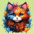 thumbnail image 3 of CafePress - Cute Cat Watercolor T Shirt - Infant T-Shirt, 3 of 4