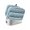 Blue Green, variant on Fsddascl Teal Brown Ombre Small Toaster Cover 2 Slice, Kitchen Appliance Covers, Geometric Striped Water Ripple White Toaster Oven Cover with Loop, Bread Machine Cover Dust Cover Protection