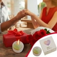 thumbnail image 3 of Rirozkan Scented Candle, Heart Shaped Aromatherapy Candle, Soy Wax Tea Light for Relaxation, Home Decor and Birthday Arrangement, Set of 1, F, 3 of 6