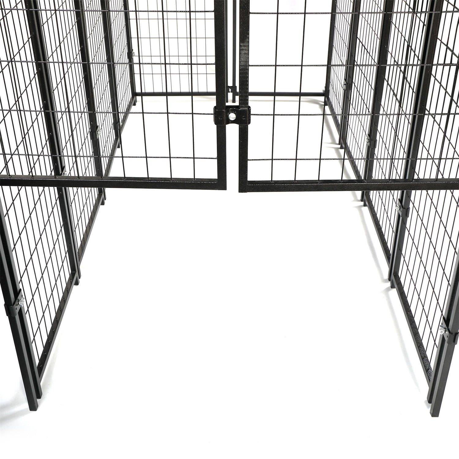 Pefilos Heavy Duty Large Dog Crate Kennel for Small / Large Dogs, Wire Cage with Sun Cover Shade (82 x 39 x 67)" Pefilos Heavy Duty Large Dog Crate Kennel for Small / Large Dogs, Wire Cage with Sun Cover Shade (82 x 39 x 67)"