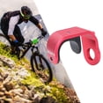 thumbnail image 4 of Bicicleta Horquilla delantera Gancho Bicicleta plegable En forma de E Hebilla colgante Ciclismo rojo Cola Gancho de horquilla delantera, 4 of 8