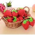 thumbnail image 2 of Sac Fourre-Tout Pliable en Forme de Fraise, Sac de Courses Réutilisable Éco Rouge, 1pcs Créatif, 2 of 7