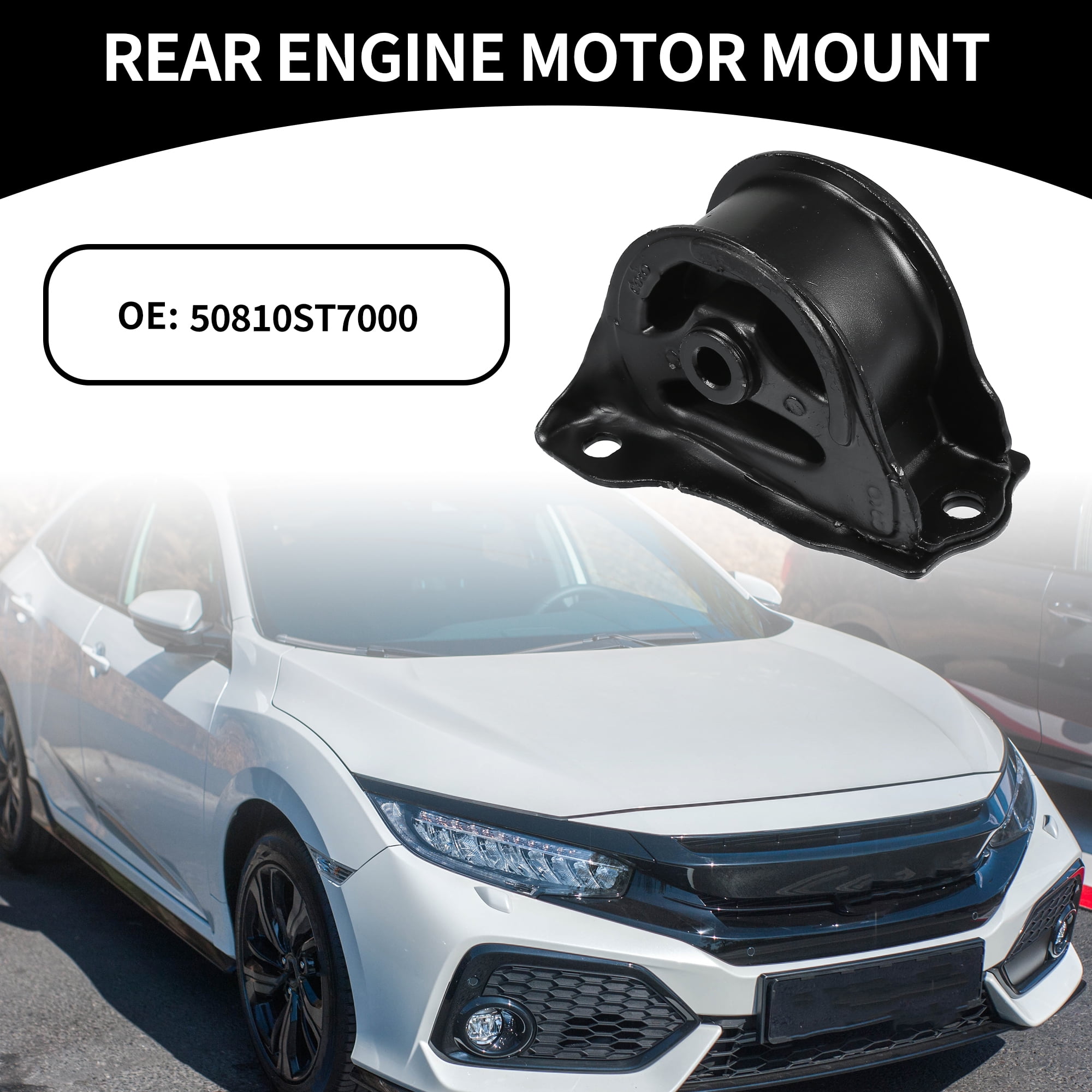 Unique Bargains Engine Motor Mount No.50810ST7000 - Car Rear Rear Engine Mounting - for Honda CR-V 1998-2001 1 Pc
